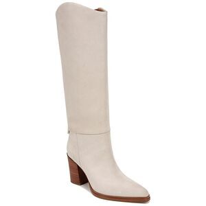 Elegant Cream Knee-High Women's Boots